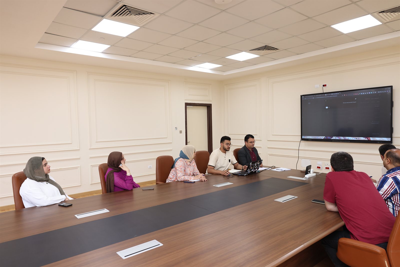 جلسة تدريب الـ ERP الموارد البشرية 6