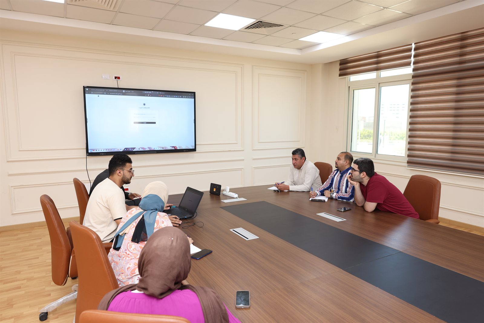 جلسة تدريب الـ ERP الموارد البشرية 7