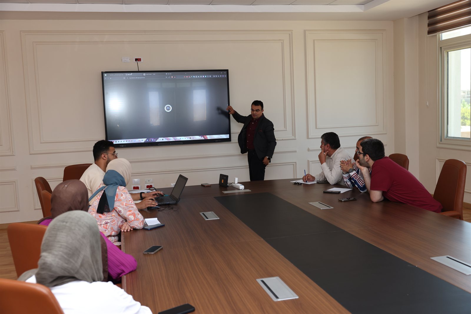 جلسة تدريب الـ ERP الموارد البشرية 10